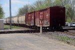 Straddling the CSX trackage